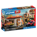 Playmobil city action brandweerquad met hamburgerkraam - 72195