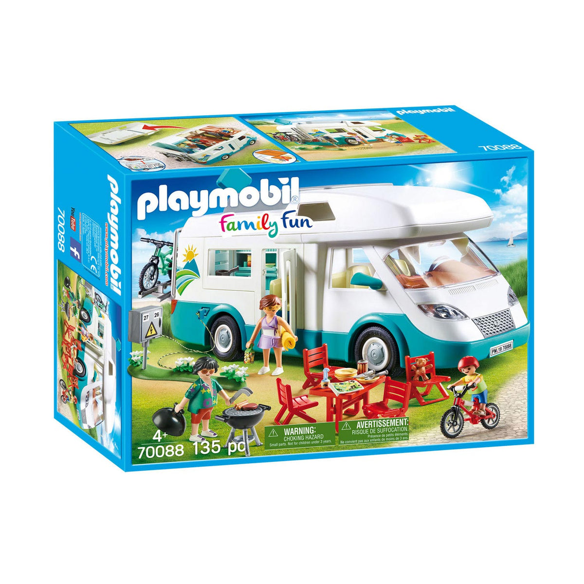 Playmobil Familien-Camper mit Familie 70088