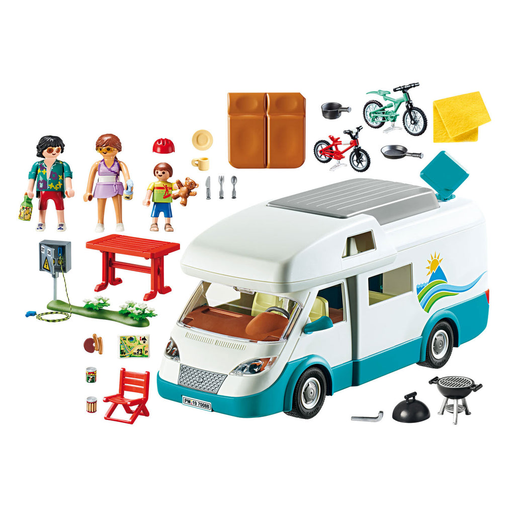 Playmobil Familien-Camper mit Familie 70088