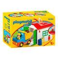 Playmobil 1.2.3. Werkman mit Sortiergarage 70184