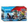 Playmobil City Action Polizei-Motorradfahrt nach dem Geldräuber 70572