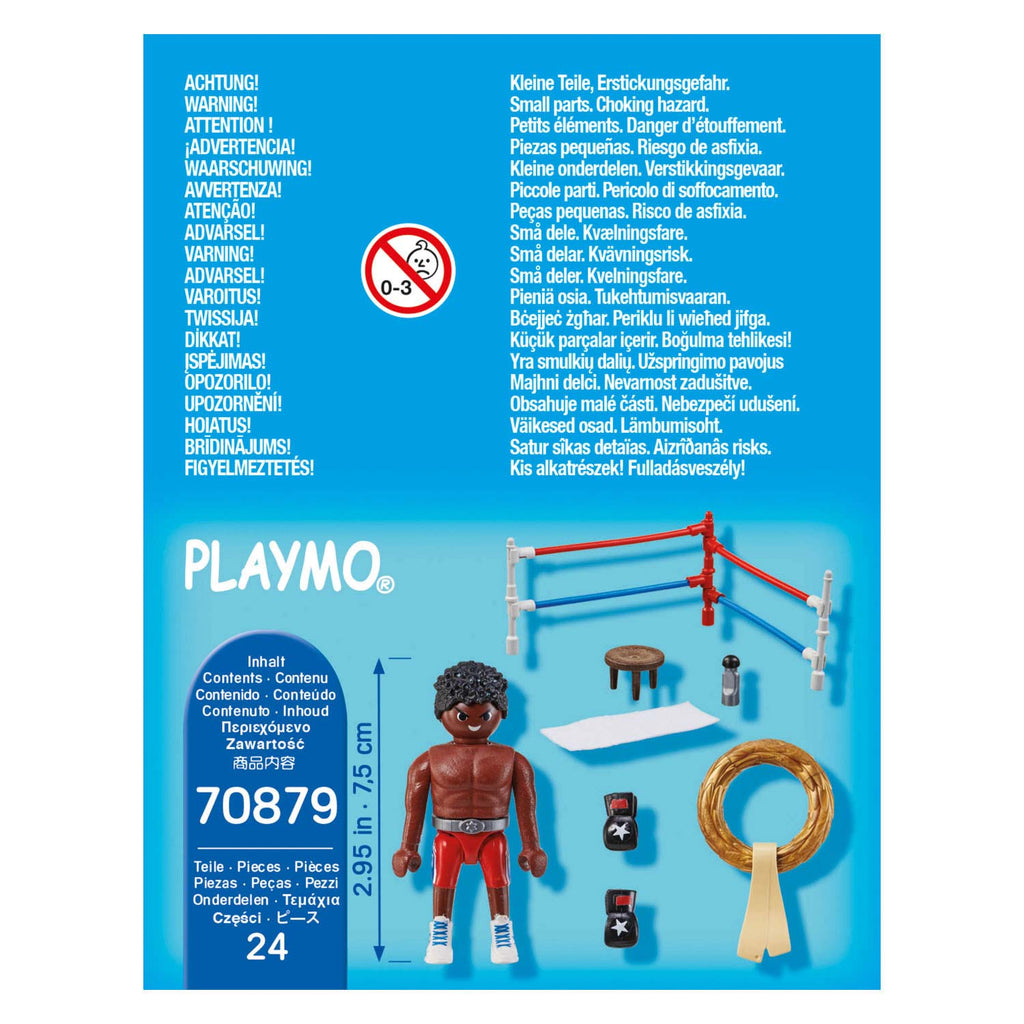 Playmobil specials bokskampioen - 70879