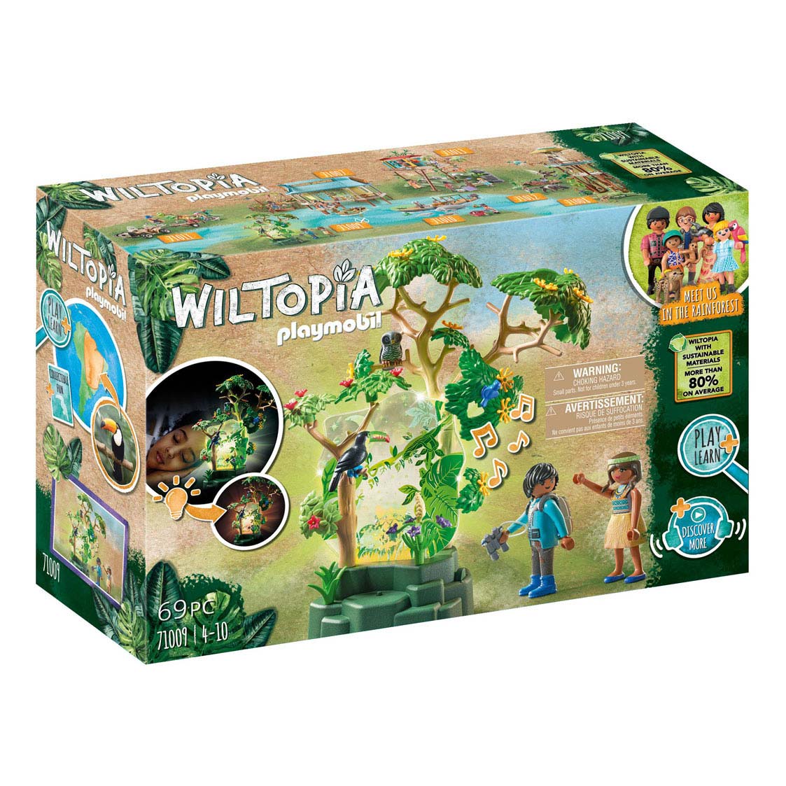 Playmobil Wiltopia Nachtlicht Rainwald 71009