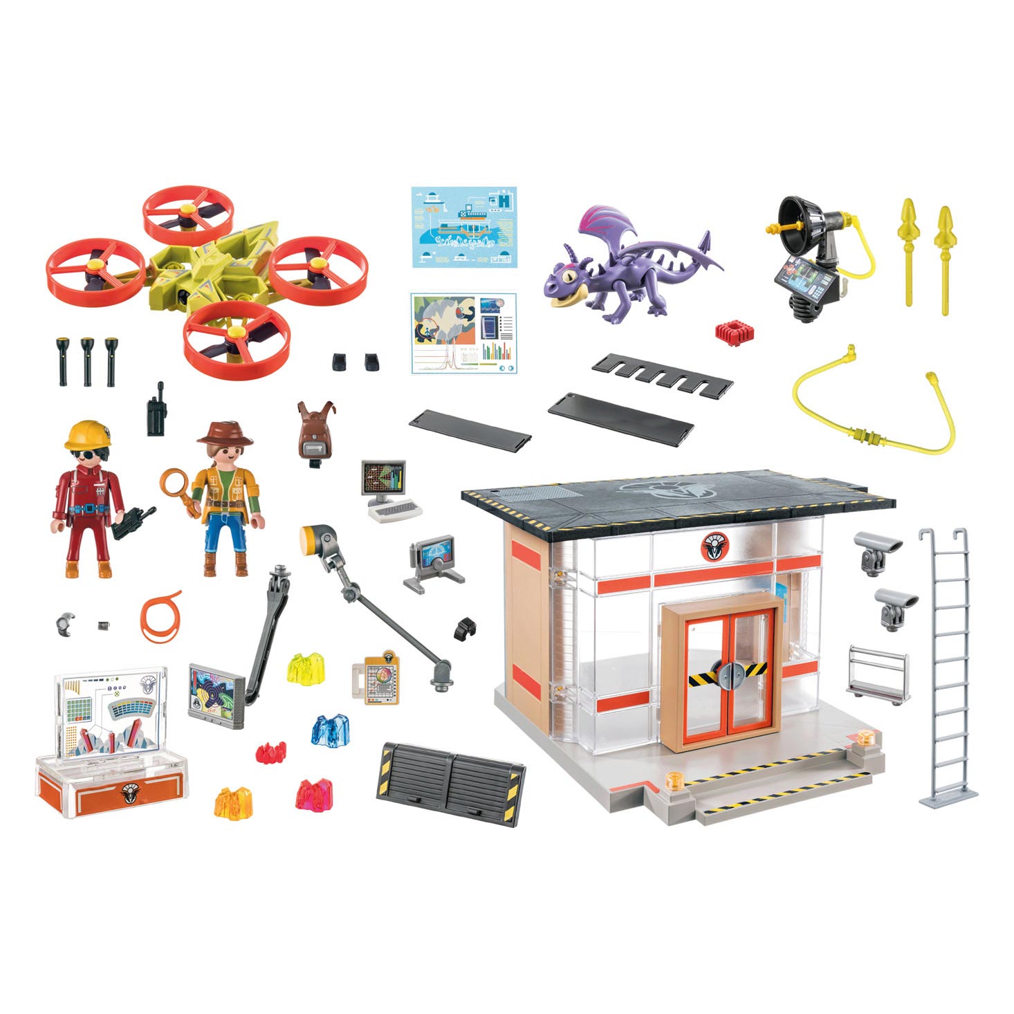Playmobil dragons: the nine realms icaris lab - 71084