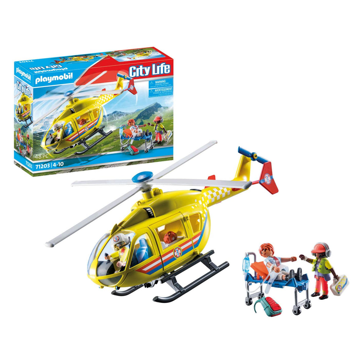Playmobil City Life Rettungshubschrauber 71203
