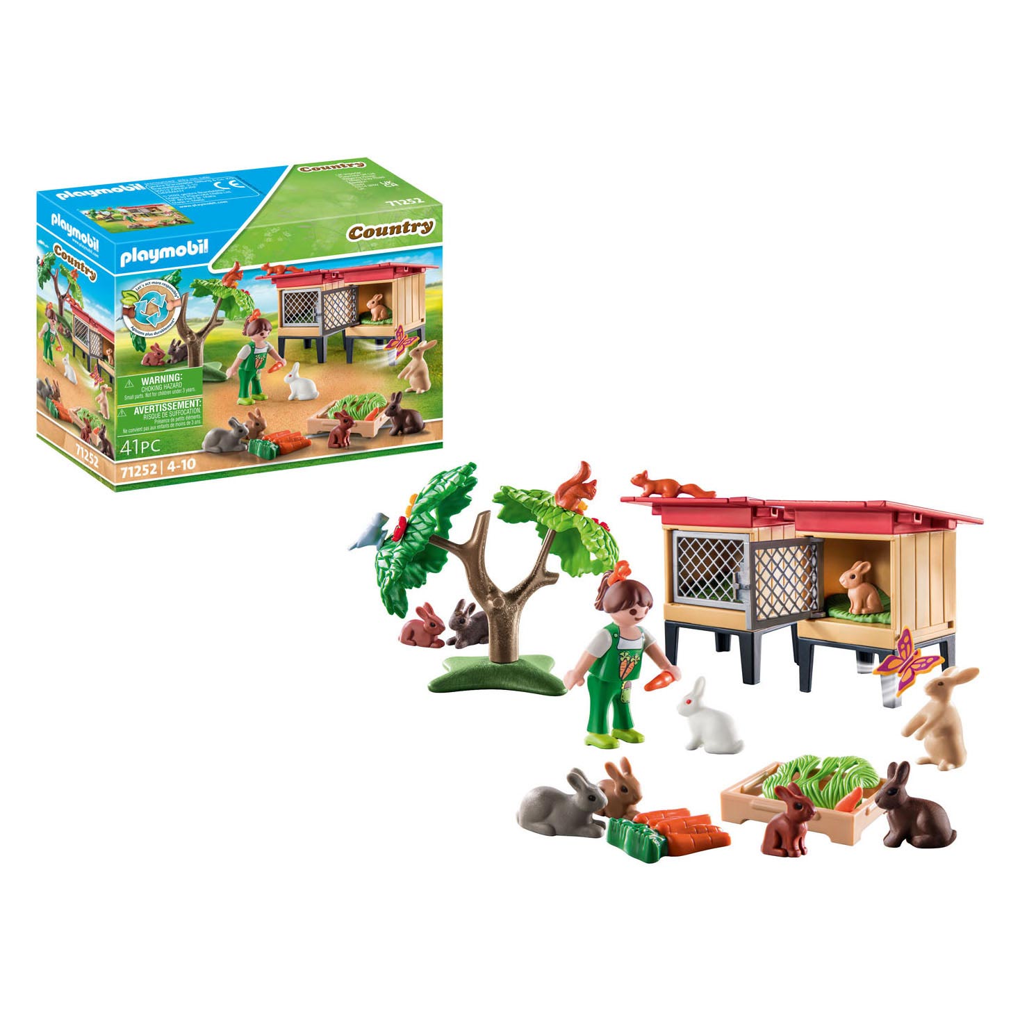 Playmobil Country Konijnenhok 71252