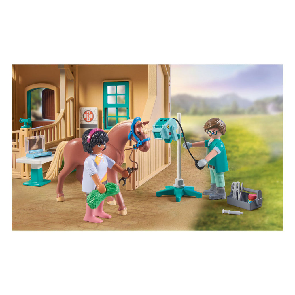 Spielzeugmobilitätsgerät oder Wasserfall Pferdetherapie Veterinärpraxis 71352