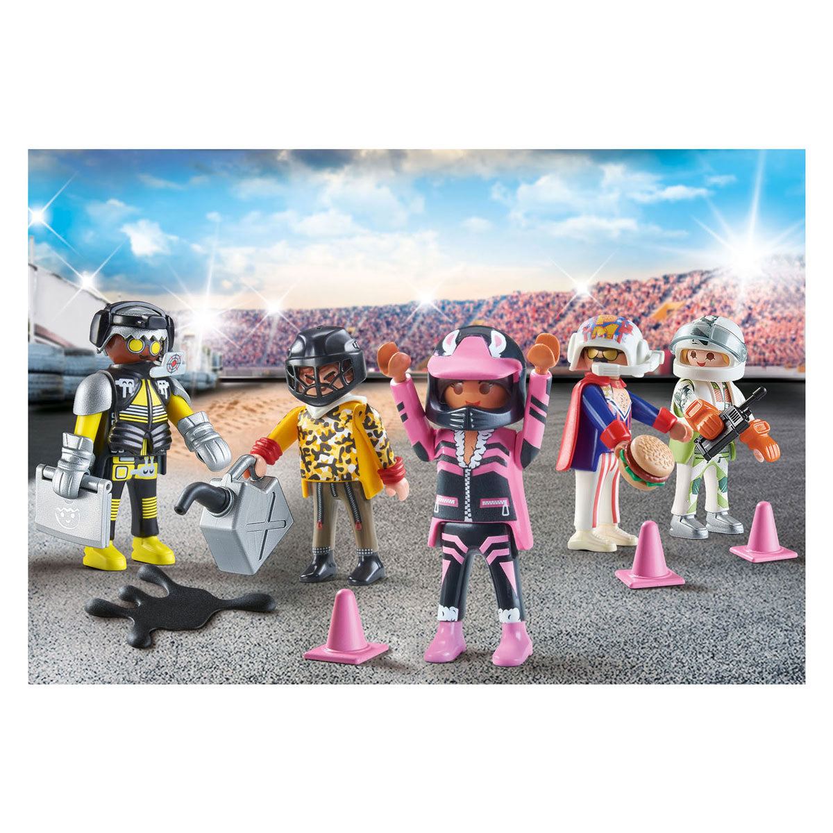 Das Leben der Playmobil-Stadt Meine Figuren: Stuntshow 71399