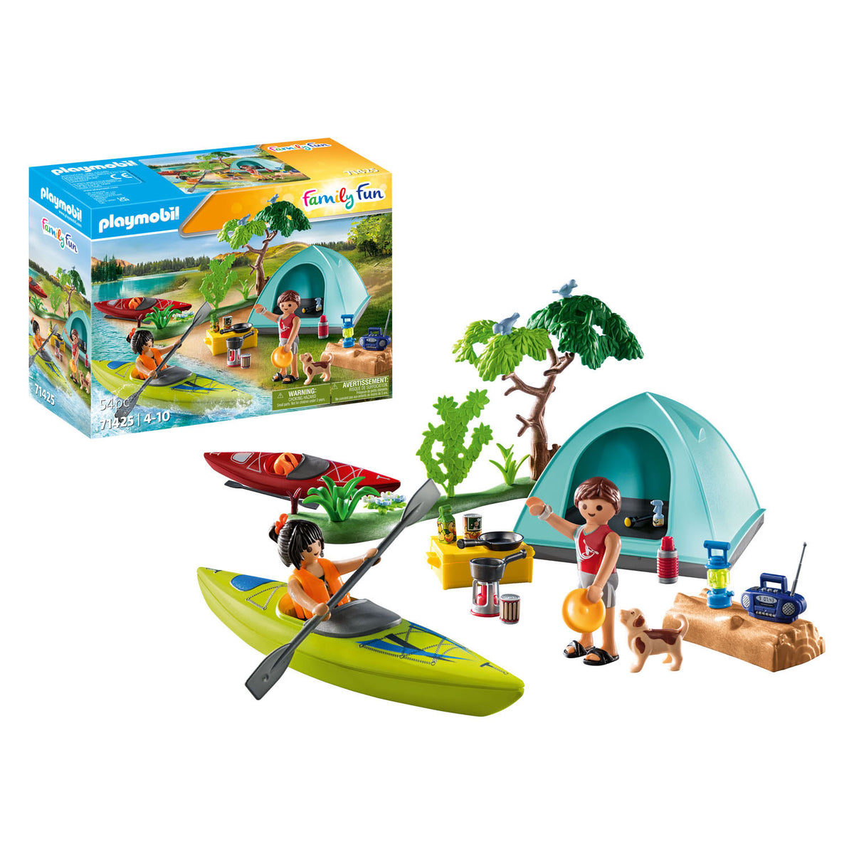 Playmobil 71425 family outdoor kamperen
