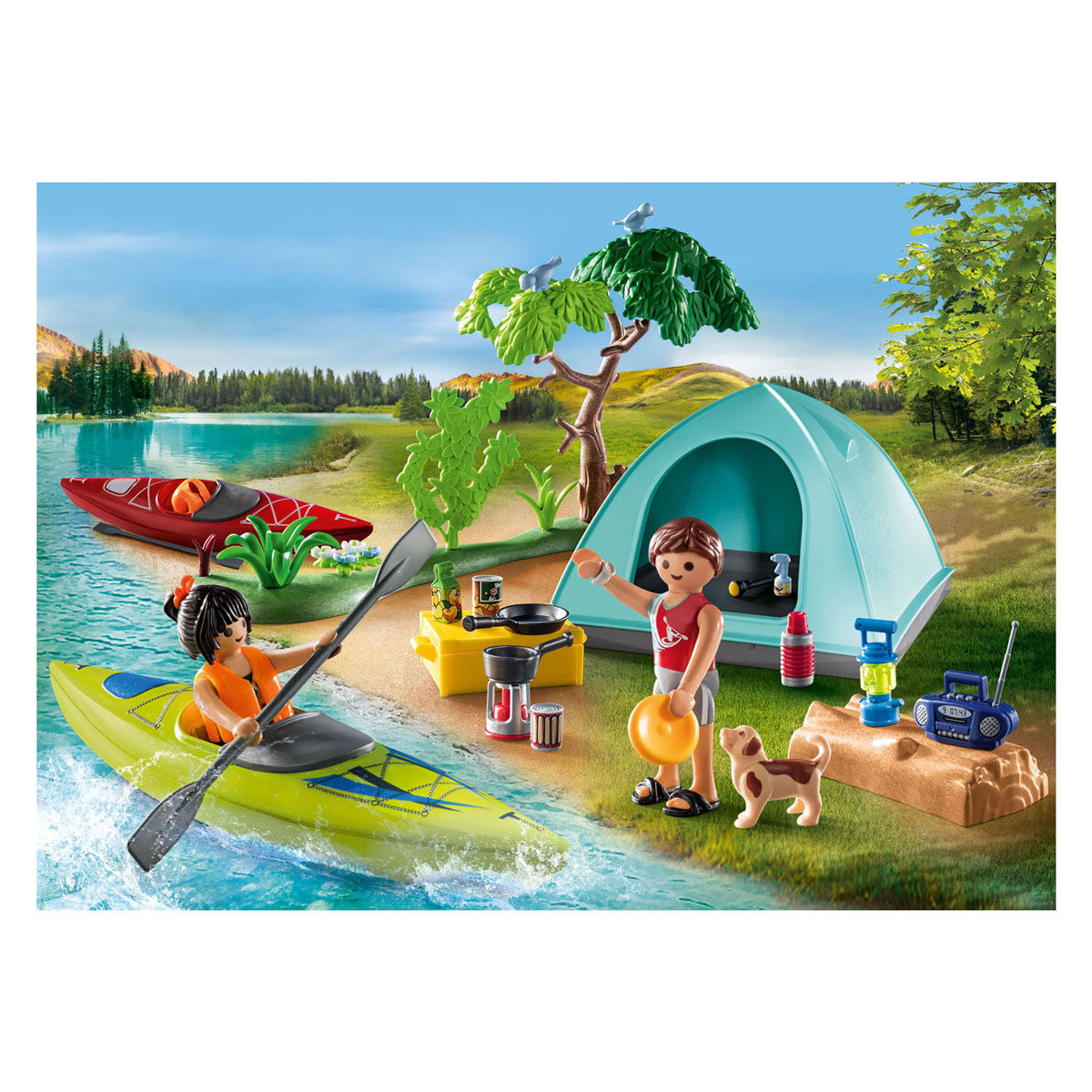 Playmobil 71425 family outdoor kamperen