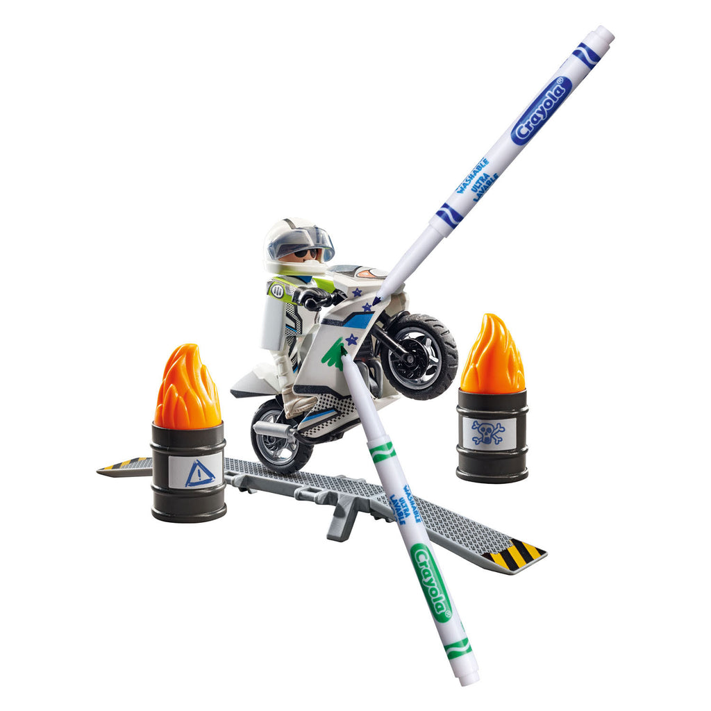 Playmobil Color Motocross Motorrad 71377