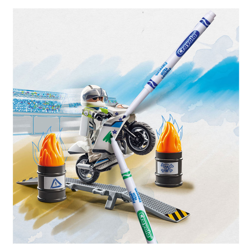 Playmobil Color Motocross Motorrad 71377