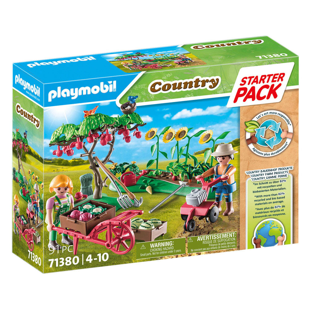 Playmobil Country Starter Pack Bauernhof Gemüsegarten 71380
