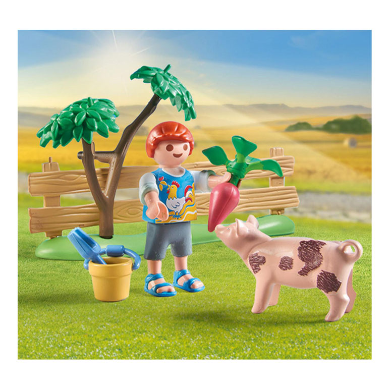 PLAYMOBIL Country Idyllische Moestuin Bij de Grootouders 71443