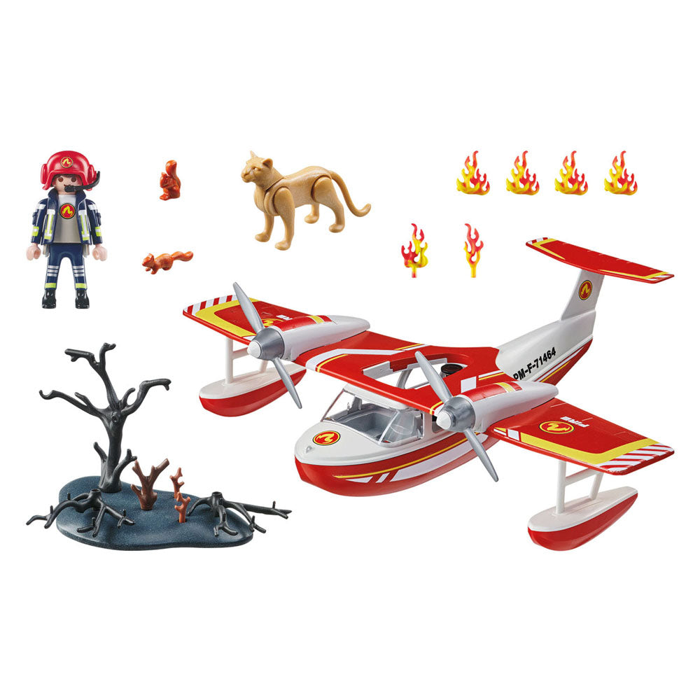 Playmobil Action Heroes Kaminflugzeug mit Loschfunktion 71463