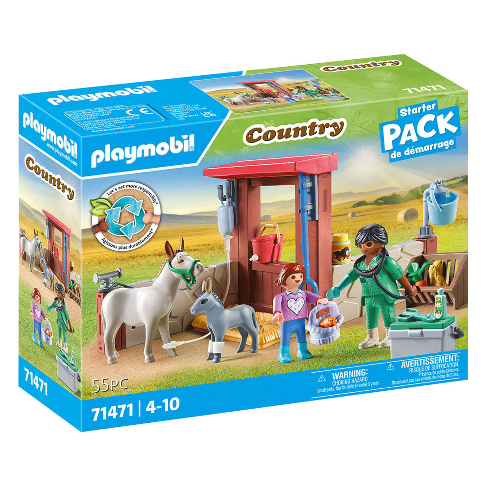 Playmobil 71471 starter packs boerderij dierenarts