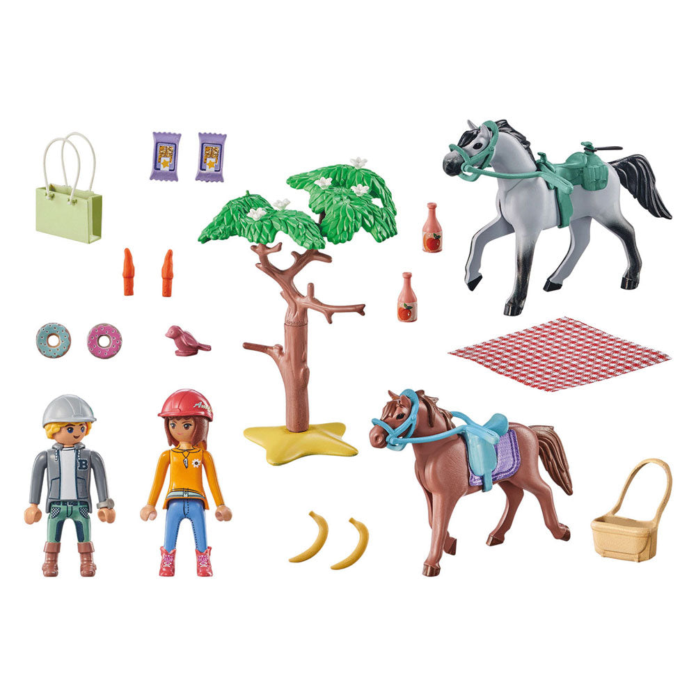 Playmobil Country verbringt Zeit mit Amelia und Ben 71470 am Strand