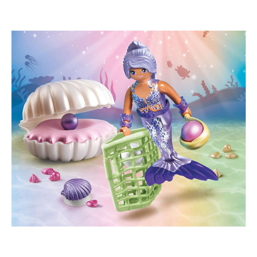 Playmobil 71502 princess magic zeemeermin met parelmoer | 2 stuks