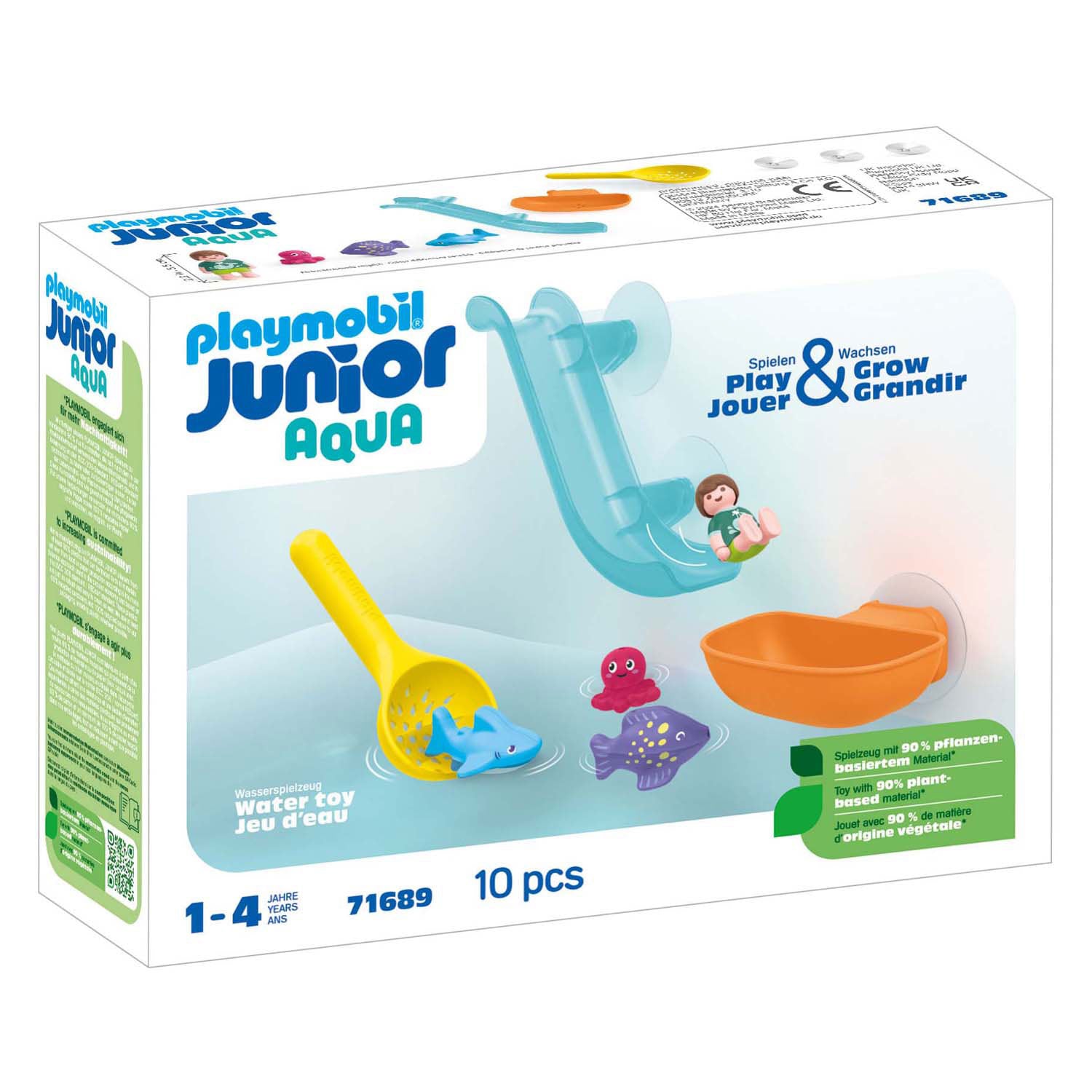 PLAYMOBIL Junior Visplezier met Zeedieren 71689