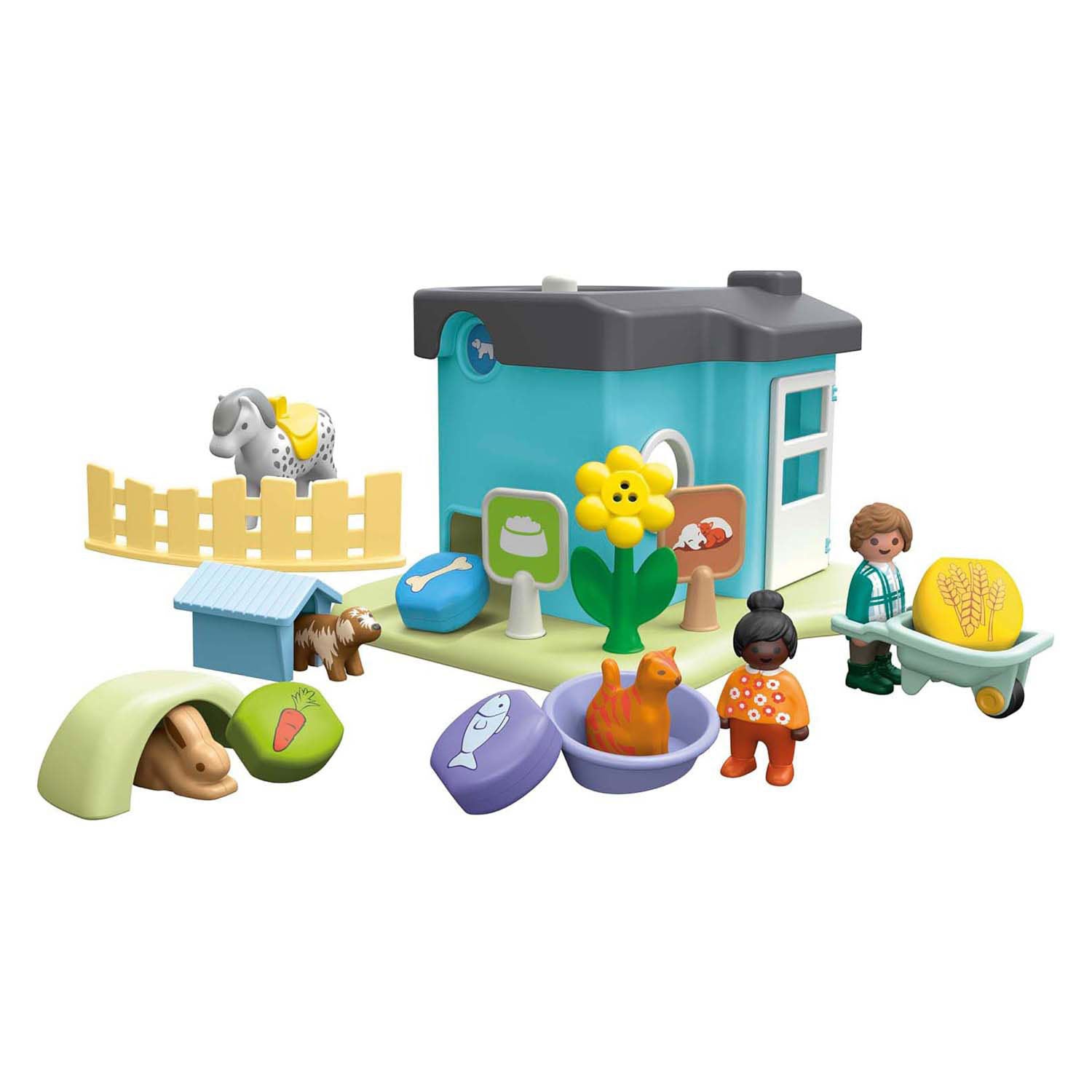 Playmobil 71690 junior dierenpension met voerautomaat