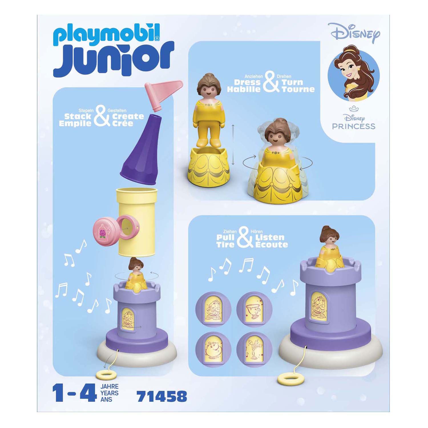 Playmobil Junior Belles Spielturm mit Melody 71458