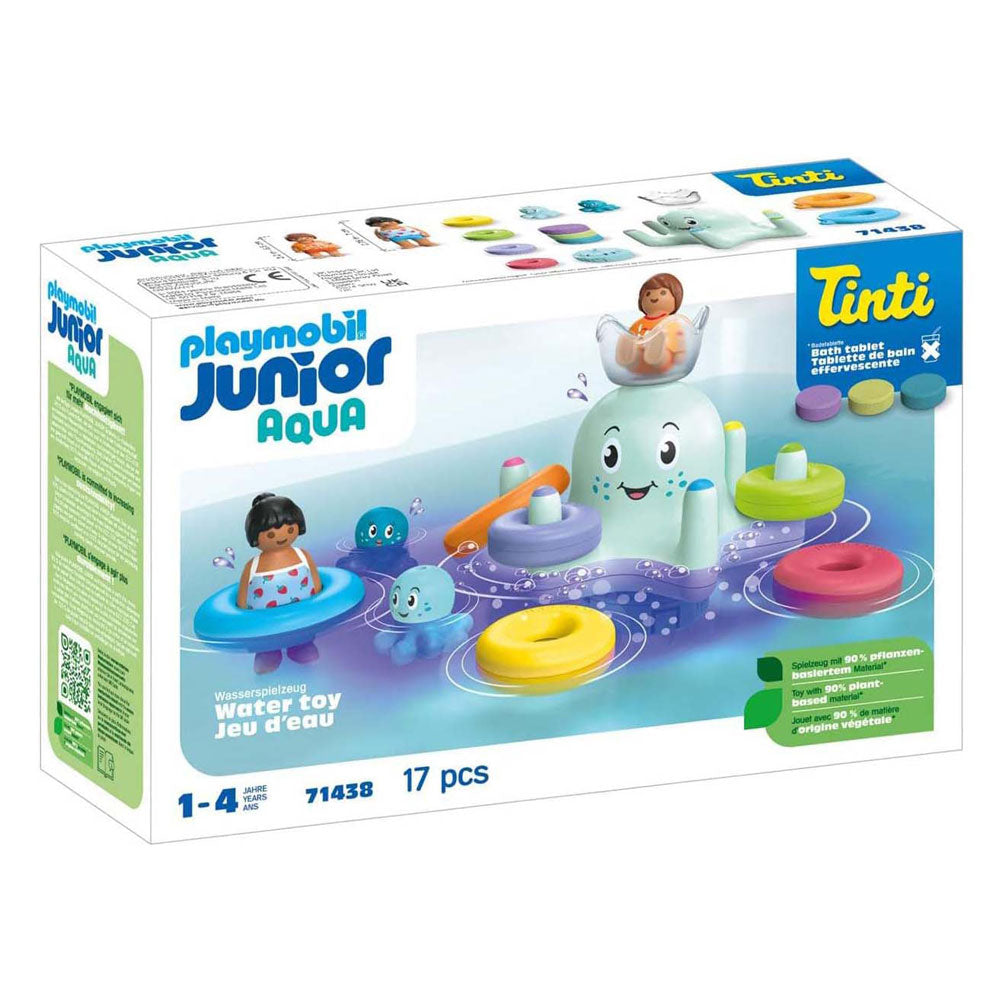Playmobil 71438 junior tinti: kleurrijke kraken