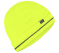 Dassy gebreide muts xipe fluogeel