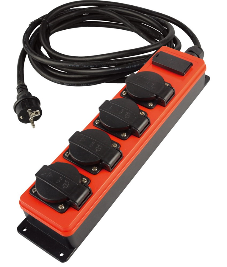 Qwattpro socketmaster | 4xra | usb | 5m | 3g2,5 h07rn-f - 2561027