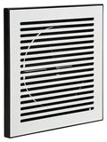 Renson 1048750 - regelbaar extractierooster design afwerking dia 125 | 2 stuks