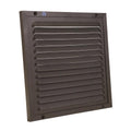 Renson 1058003 - opbouw schoepenr kader gaas 437 (200x200) ral 9005 zwart | 2 stuks