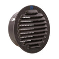 Renson 1059761 - inbouw rond schoepenr met gaas435r dia 100 ral 9005 zwart | 8 stuks