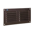 Renson 1061638 - opbouw schoepenrooster 436 200x100 ral 9005 zwart | 10 stuks