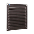 Renson 1061639 - opbouw schoepenrooster 436 200x200 ral 9005 zwart | 10 stuks