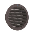 Renson 1062425 - inb.schoepenrooster rond alu 435r (dia 150) structuur 7016 | 5 stuks