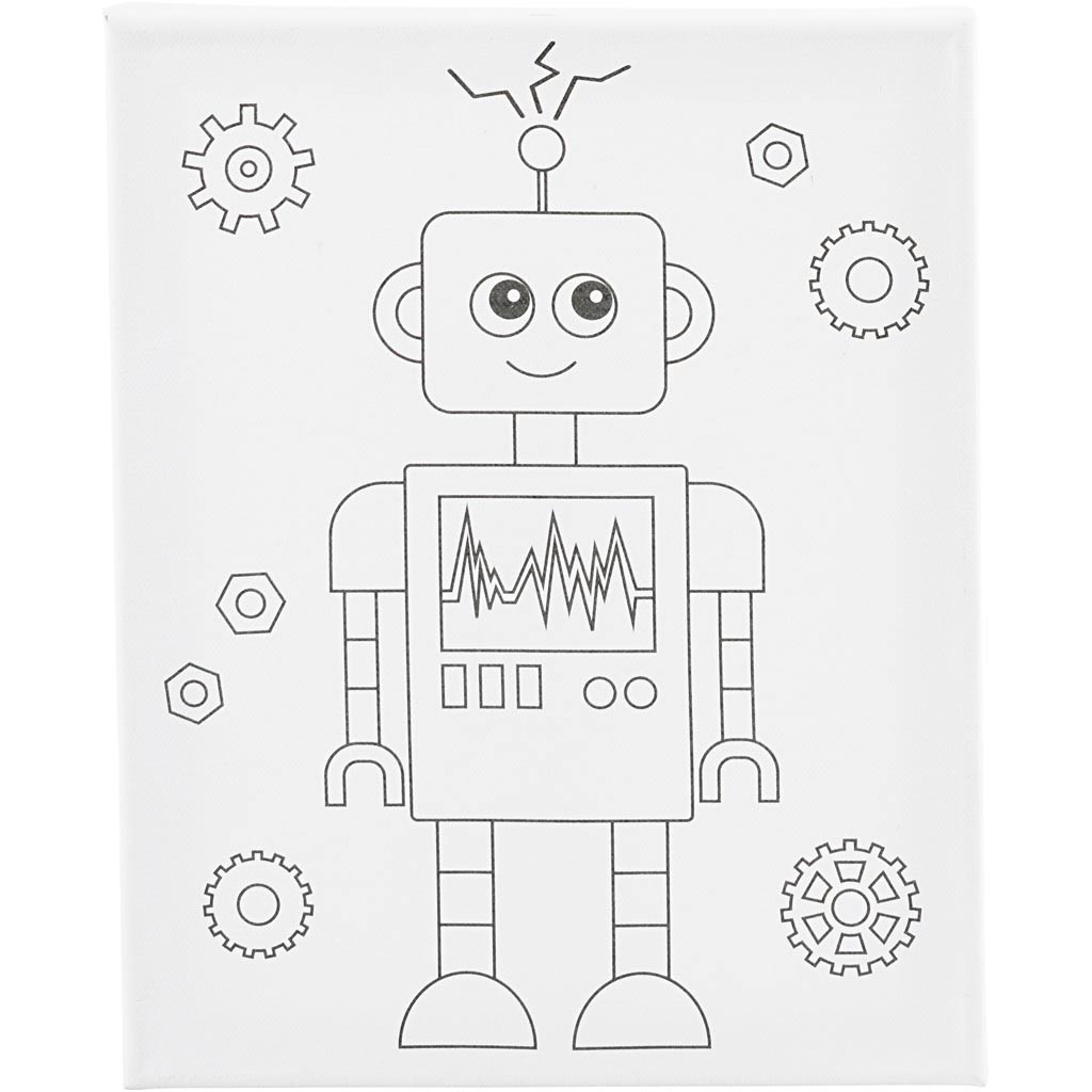 Creativ company schildercanvas met print