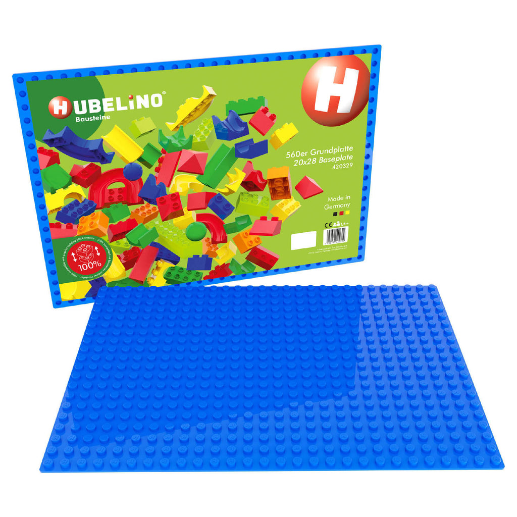 Hubelino-Grundplatte blau, 560 Noppen