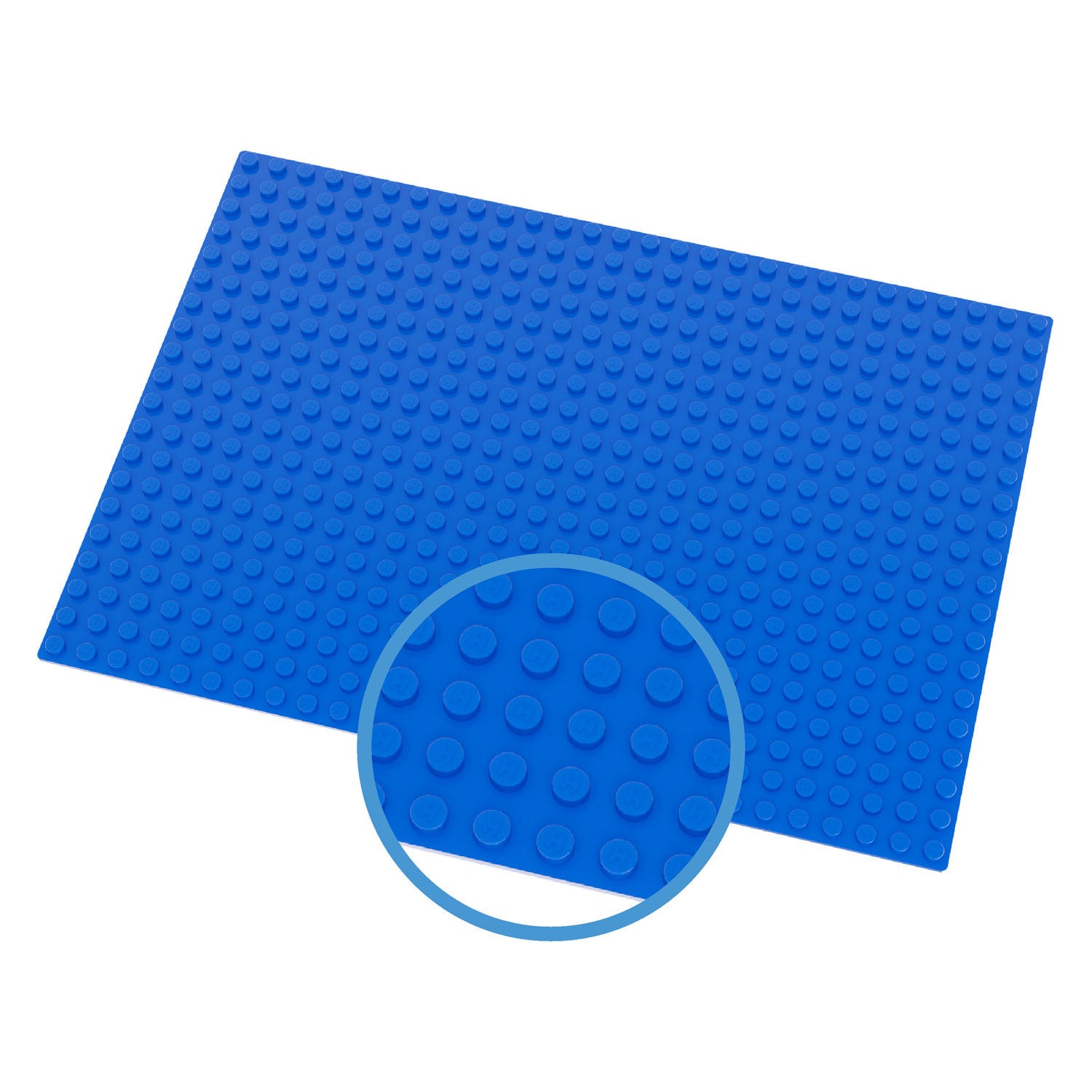 Hubelino-Grundplatte blau, 560 Noppen