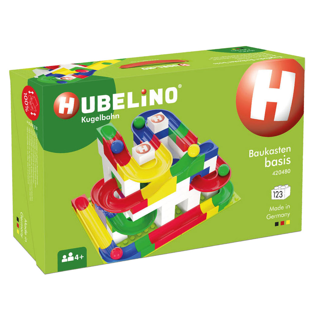 Hubelino Kugelbahn-Basisset - 123 Teile.