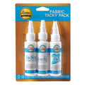 Aleene's • fabric tacky glue trial pack 3pcs