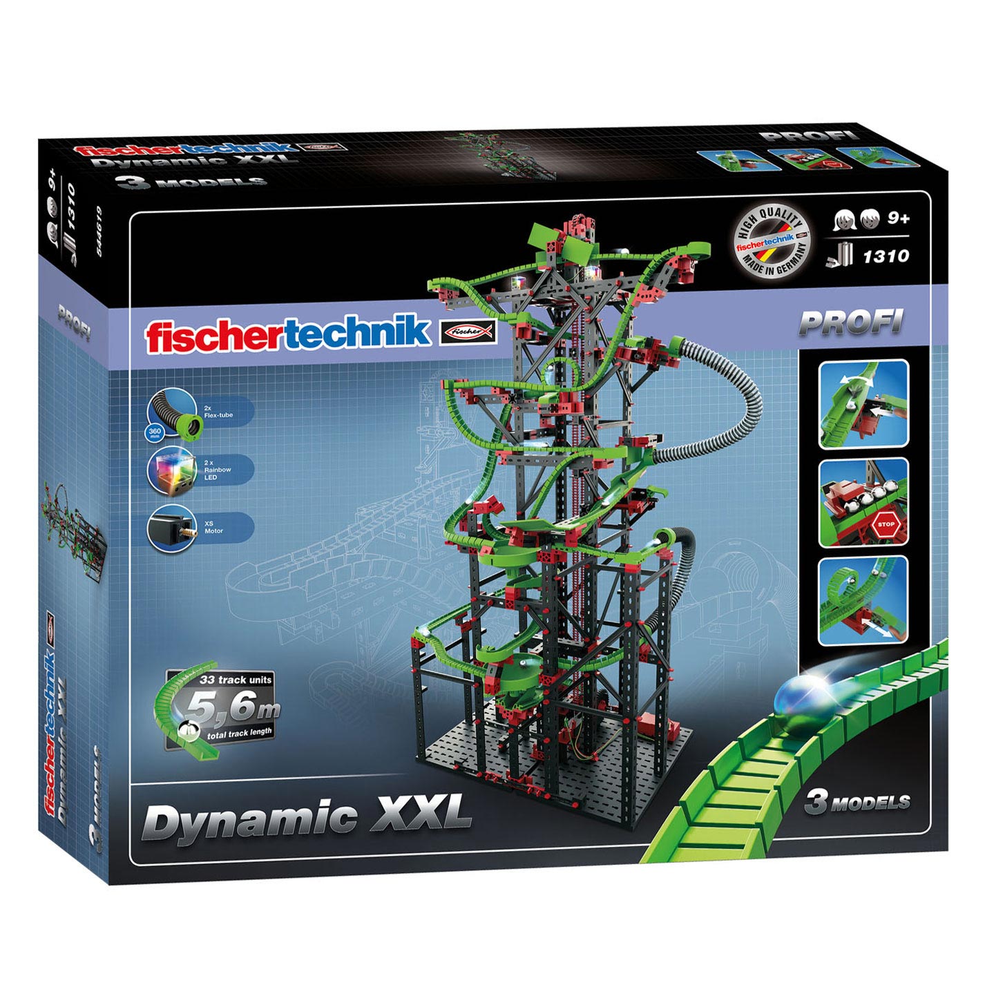 Fischertechnik marble runs - dynamic xxl kogelbaan (544619)