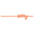 Tonic studios • sentiment strip die set sorry