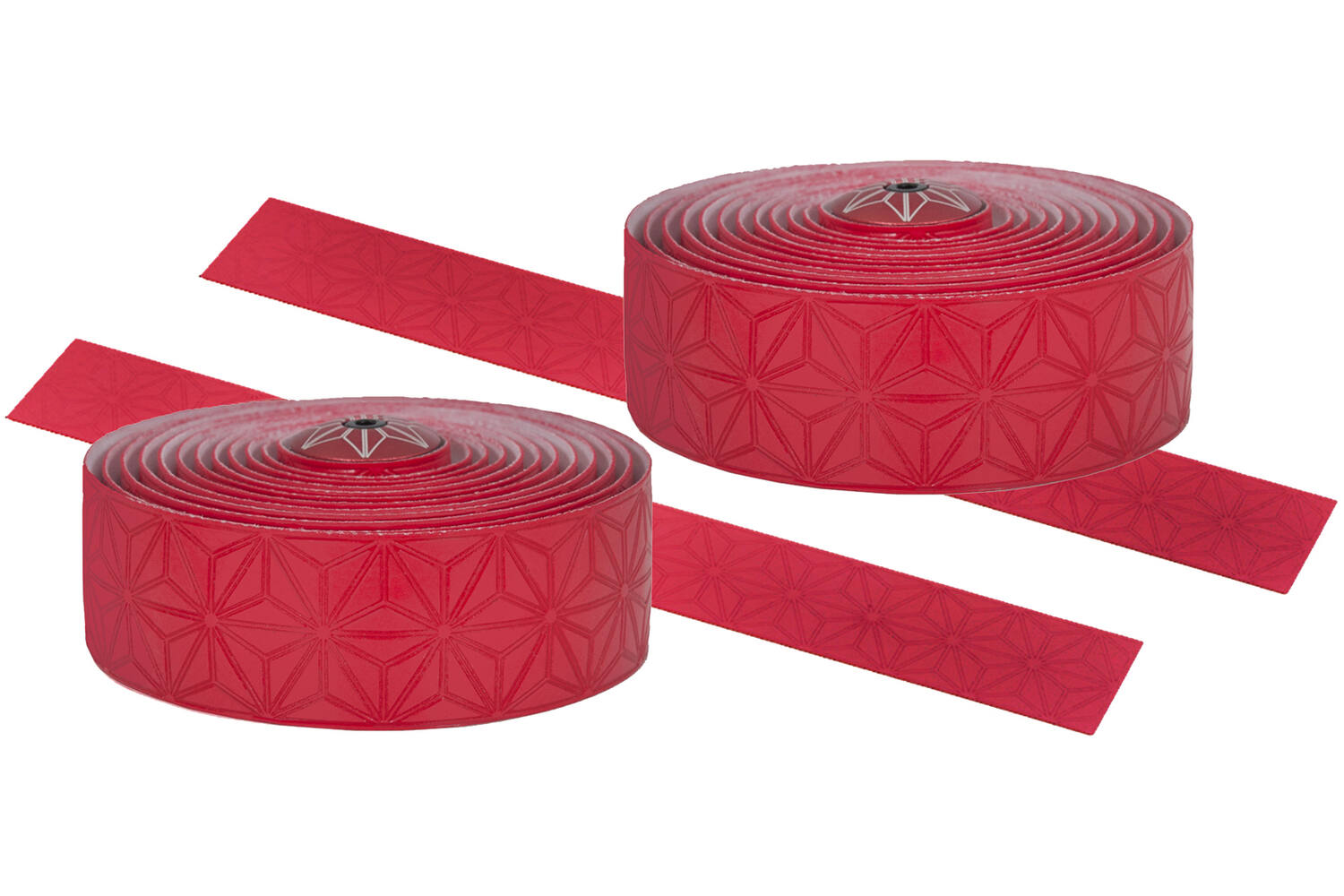 Supacaz Super Sticky Kush fertiges Lenkerband rot inklusive Aluminium-Lenkerstopfen