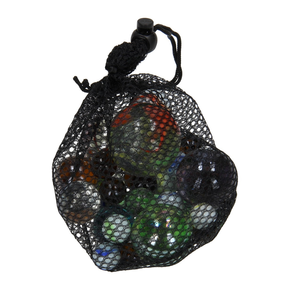 Outdoor-Spaß-Murmeln im Netz, 500 g.