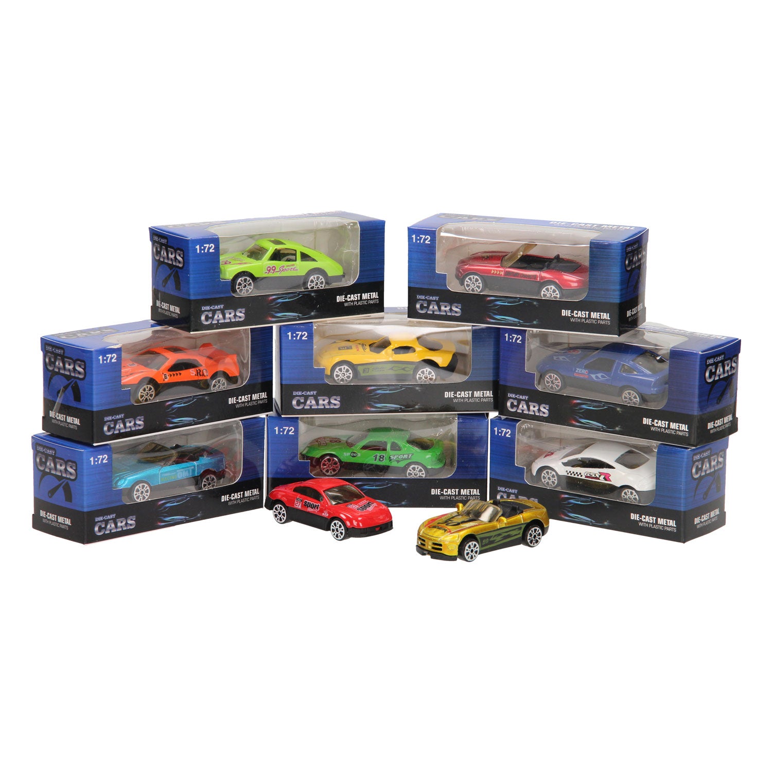 Johntoy Super Cars Druckgussauto 1:72