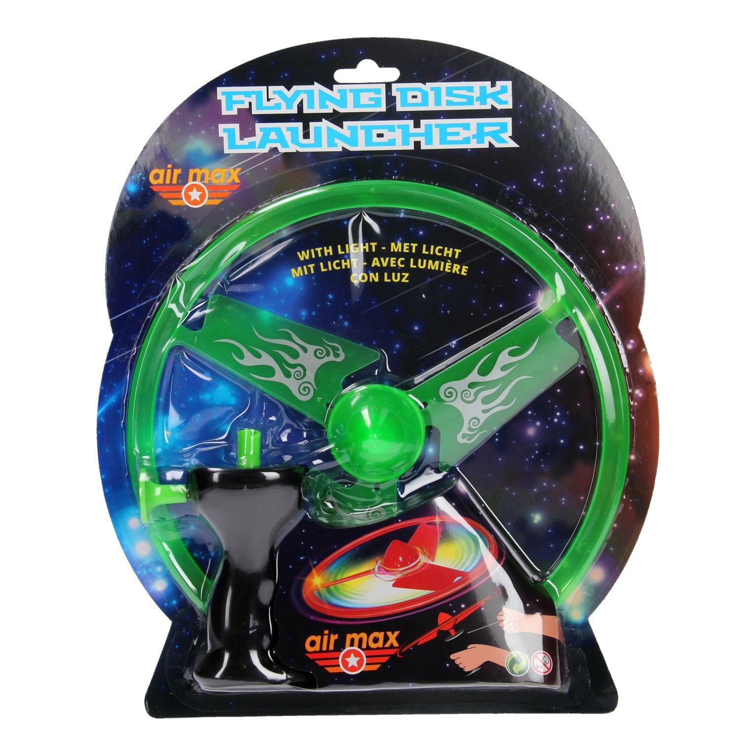 Johntoy Air Max Shields Satellitenschüssel mit Licht