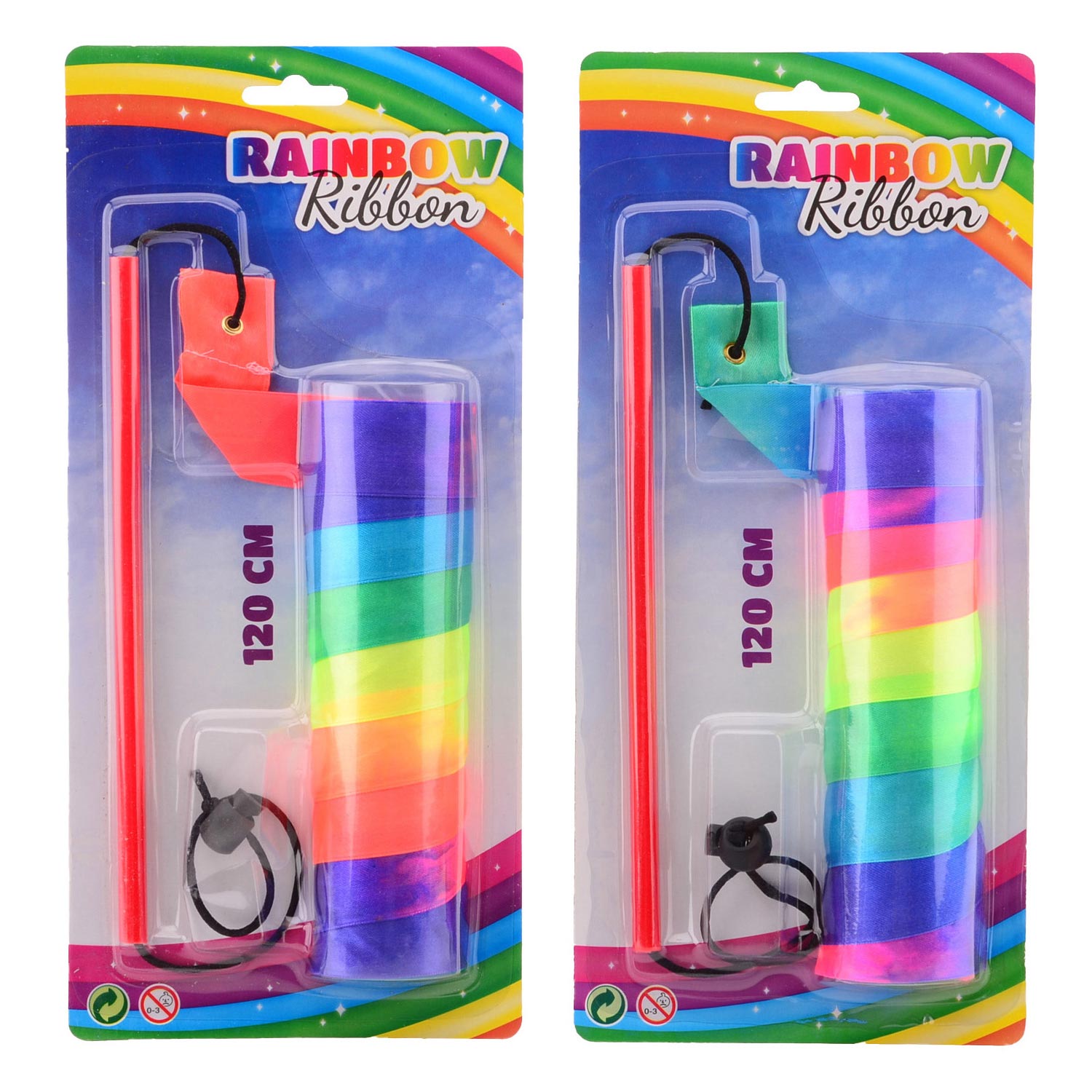 Johntoy Tanzbänder Regenbögen