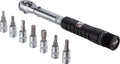 Bbb cycling momentsleutel 1 4 – fietsgereedschap set 2-14 nm – inbus torx set – torque wrench – torqueset - btl-73