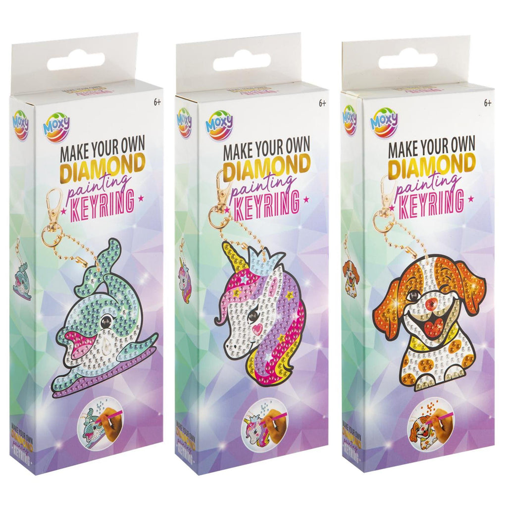 Moxy diamond painting sleutelhanger