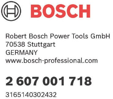 Bosch Zubehör-Bit extra hart Sechskant 2,25 mm 3 Stück - 2607001718