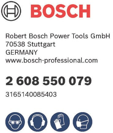 Bosch accessoires centreerboor voor zeskantopnameschacht 8 mm 1st - 2608550079